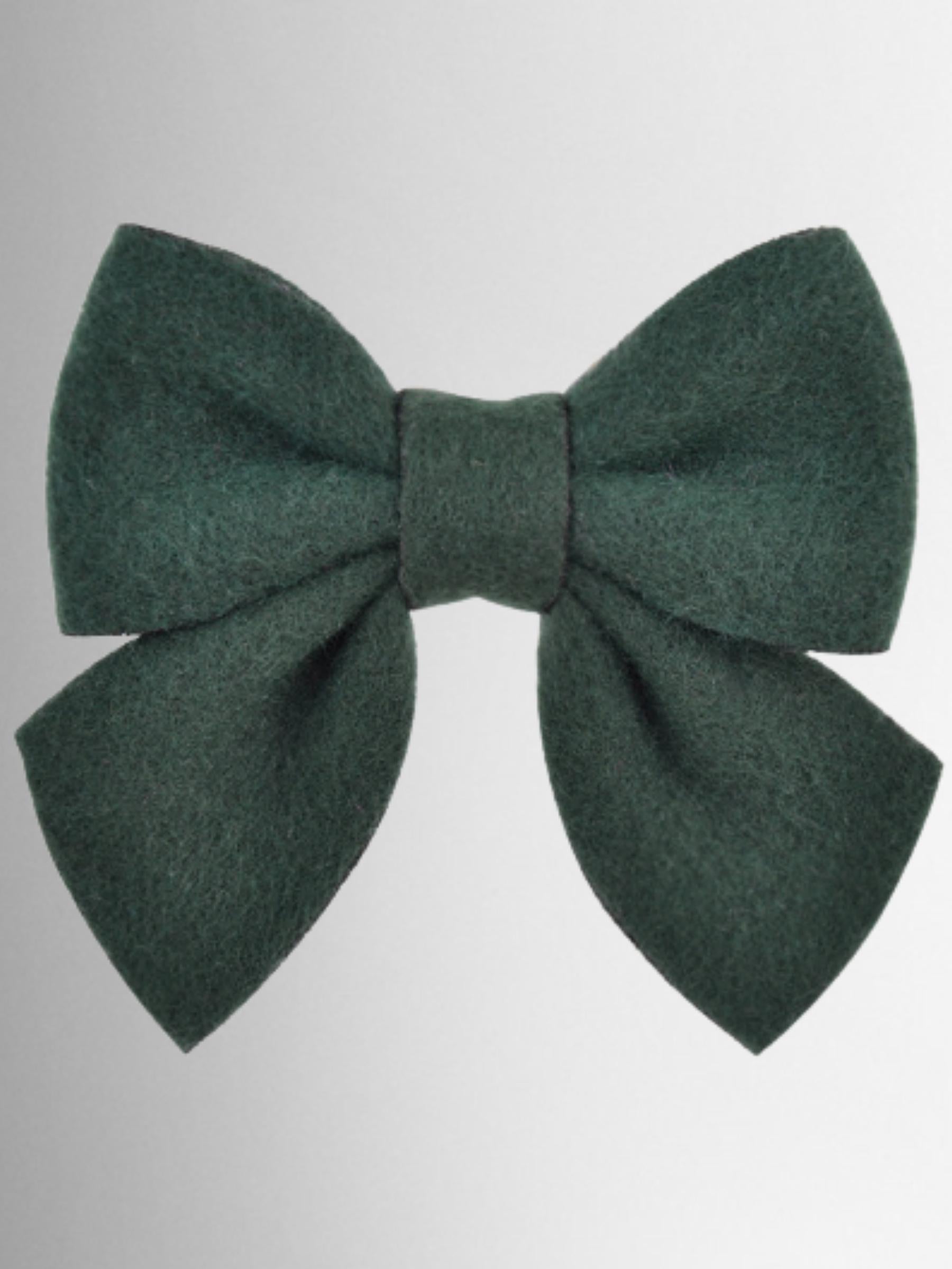 Girls Like to Get Pretty Felt Hair Bow Clip