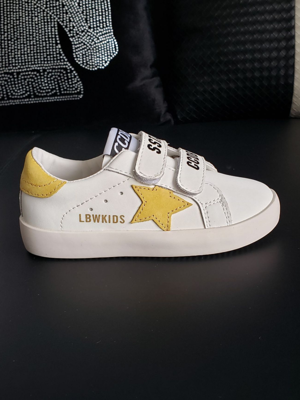 Little Miss Popular Velcro Strap Sneakers