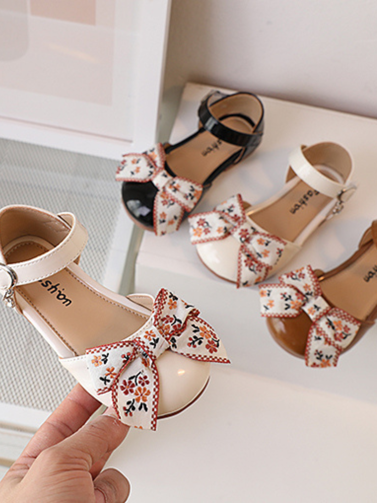 Mia Belle Girls Ankle Strap Shoes | Shoes By Liv & Mia