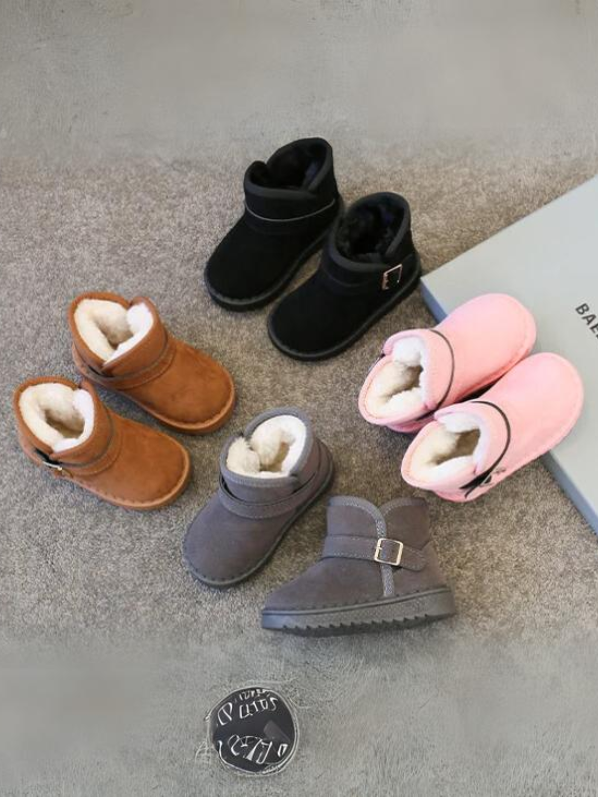 Mia Belle Girls Winter Fur-Lined Boots | Shoes By Liv & Mia