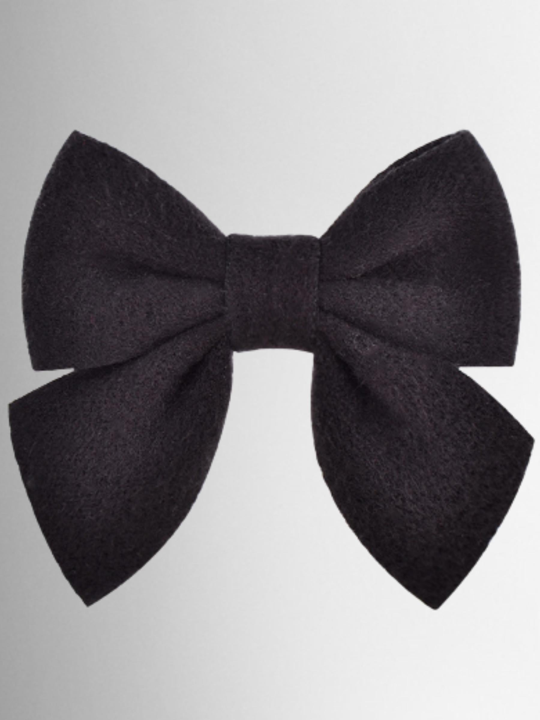 Girls Like to Get Pretty Felt Hair Bow Clip