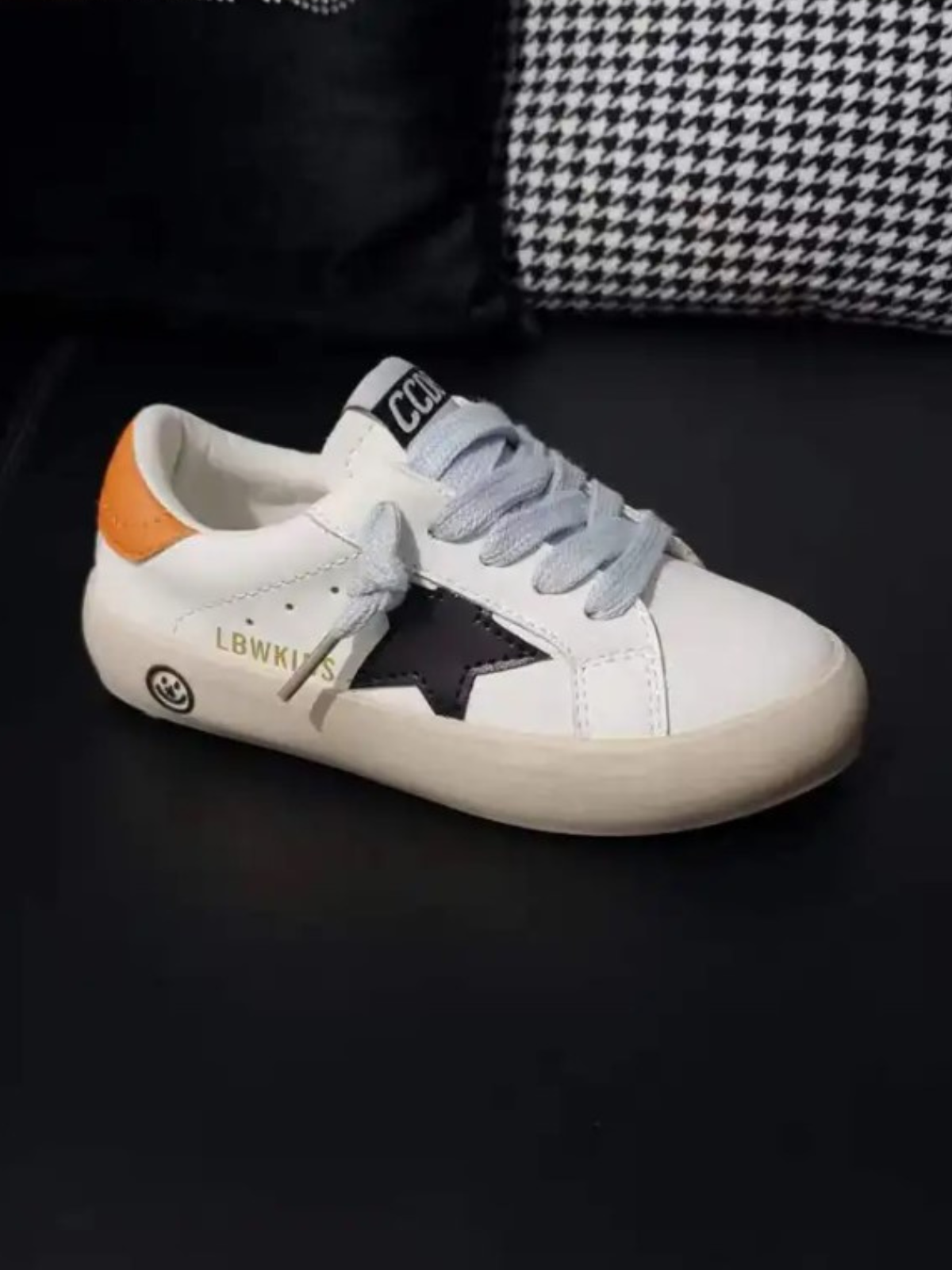Looks Like Magic Velcro Strap Star Sneakers