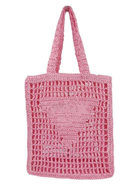 Market Chic Crochet Tote Bag