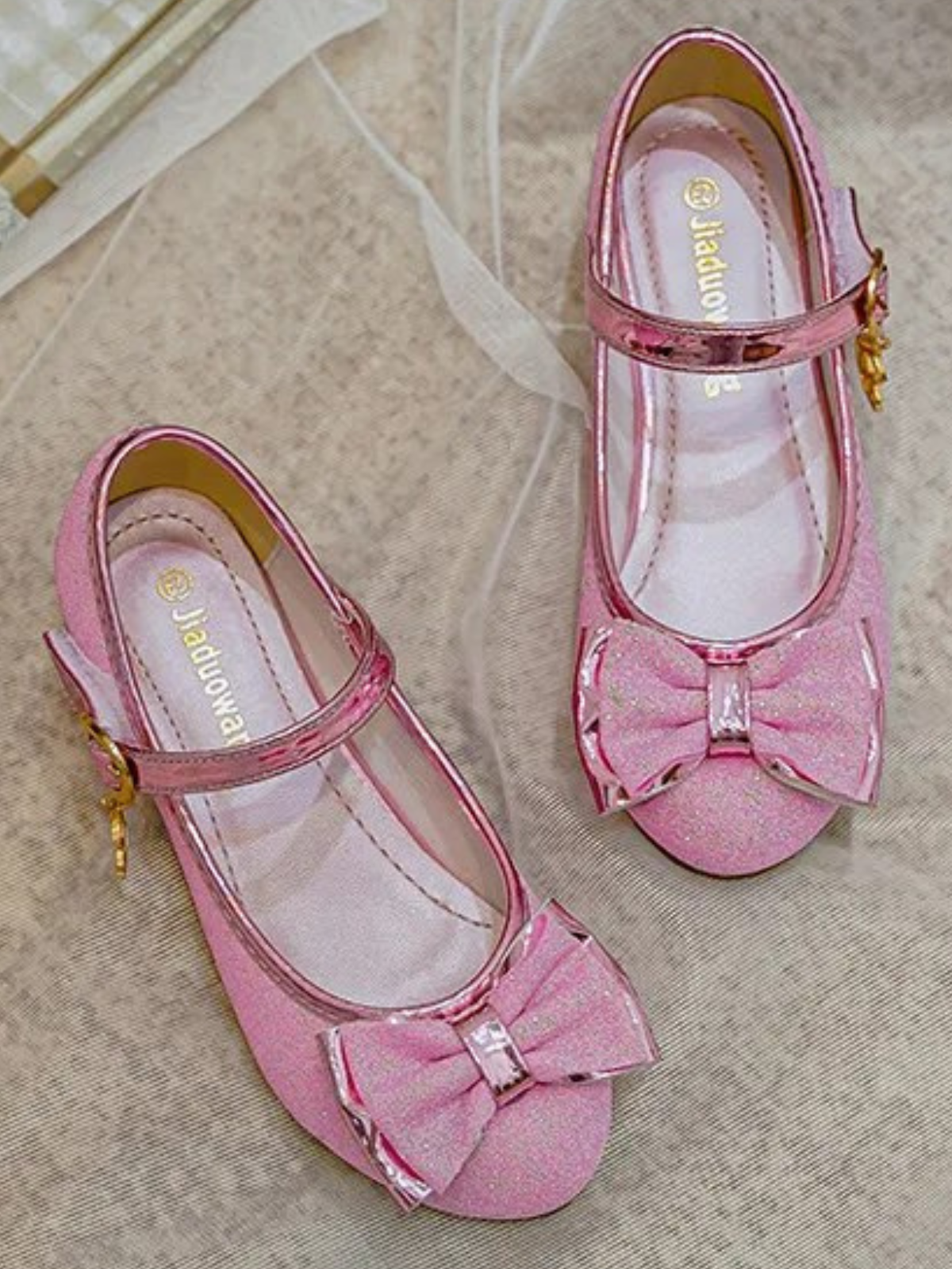Mia Belle Girls Glitter Princess Heels | Accessories