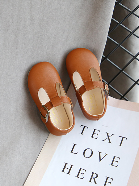 Shoes By Liv & Mia | Schoolgirl T Strap Buckle Flats