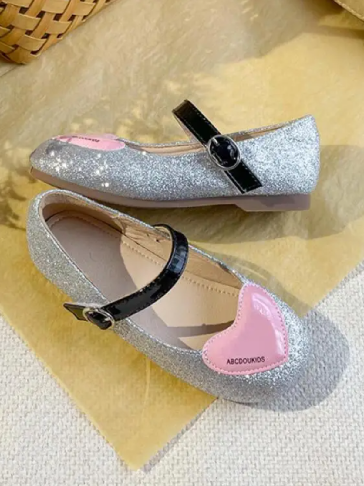 Mia Belle Girls Heart Toe Mary Jane Shoes | Shoes By Liv & Mia