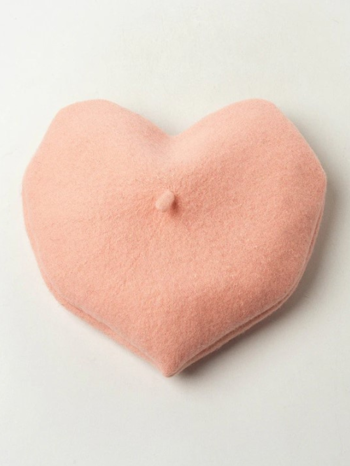 Mia Belle Girls Heart-Shaped Wool Beret | Girls Accessories