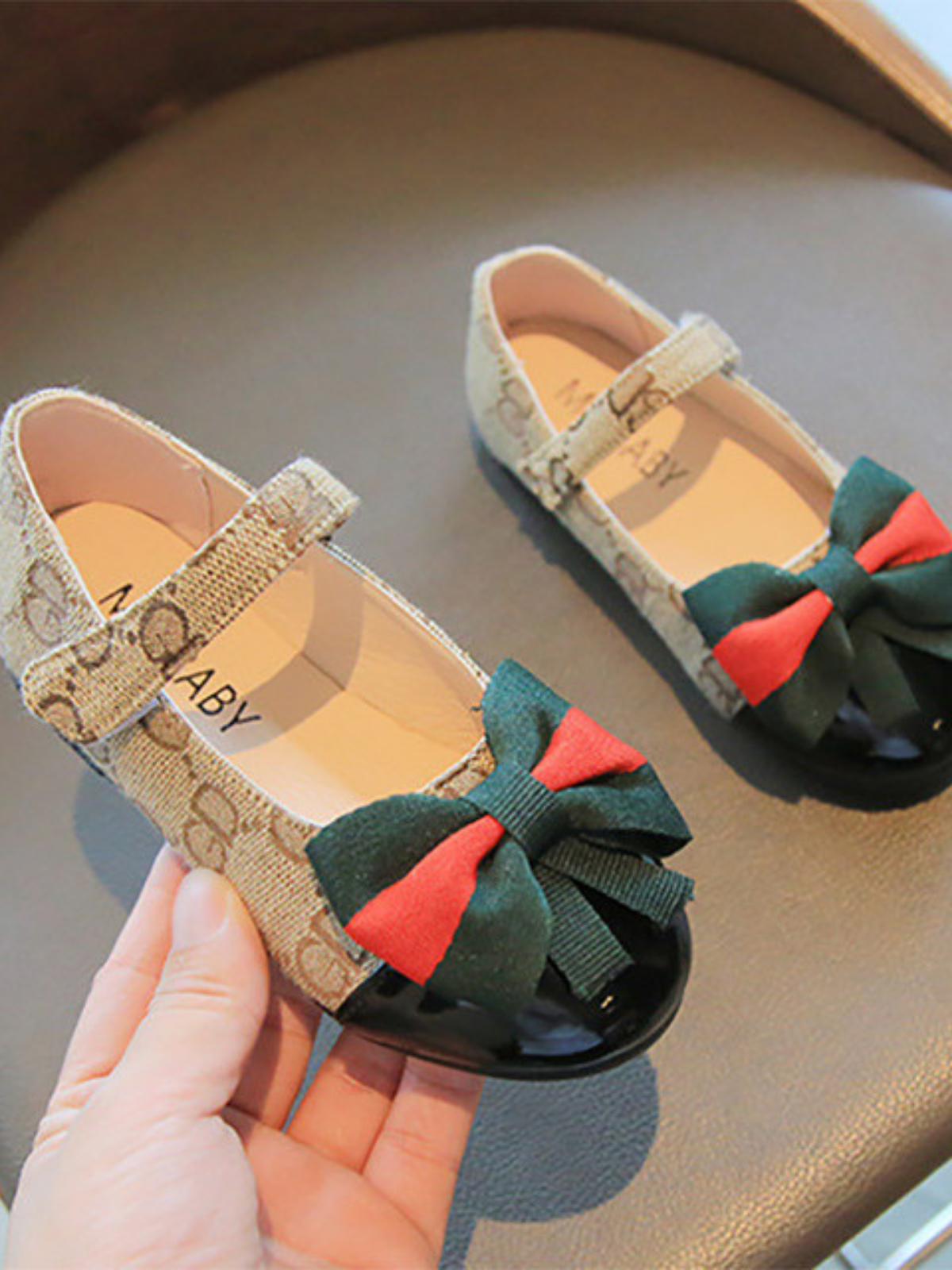 Supreme Bow Ballerina Flats | Shoes By Liv & Mia - Mia Belle Girls
