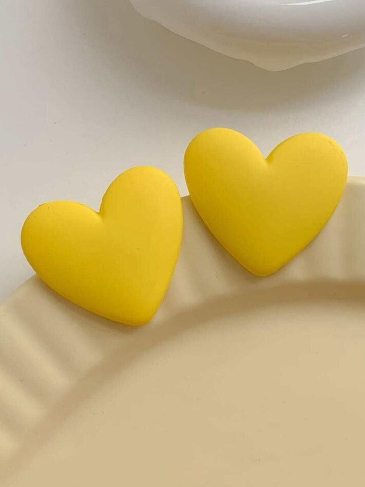 Mia Belle Girls Clay Heart Earrings | Girls Accessories