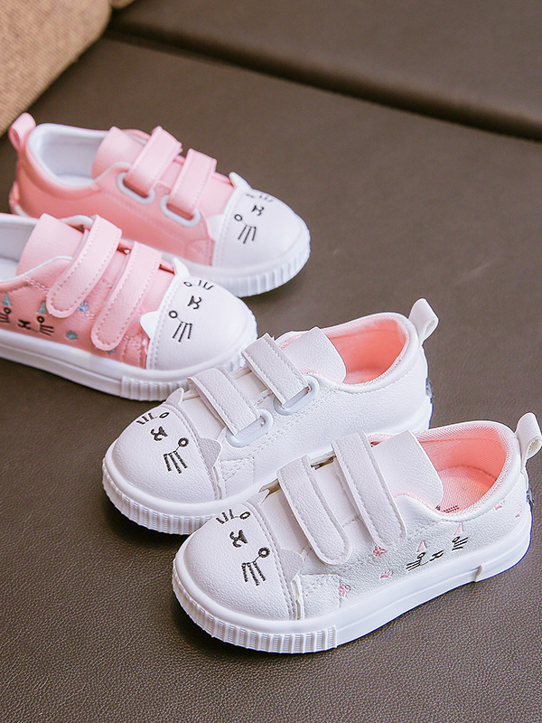 Shoes By Liv & Mia | Kitten Velcro Strap Sneakers - Mia Belle Girls