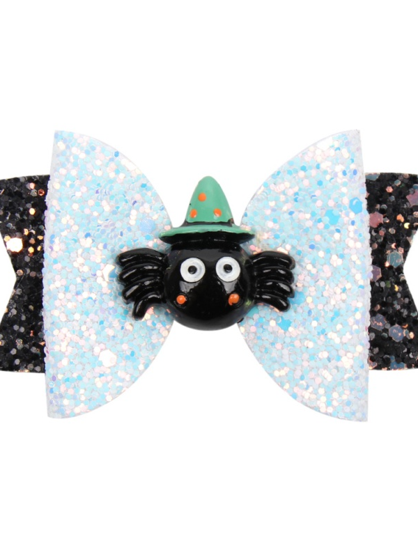 Girls Accessories | Cute Sequin Halloween Hair Clips - Mia Belle Girls