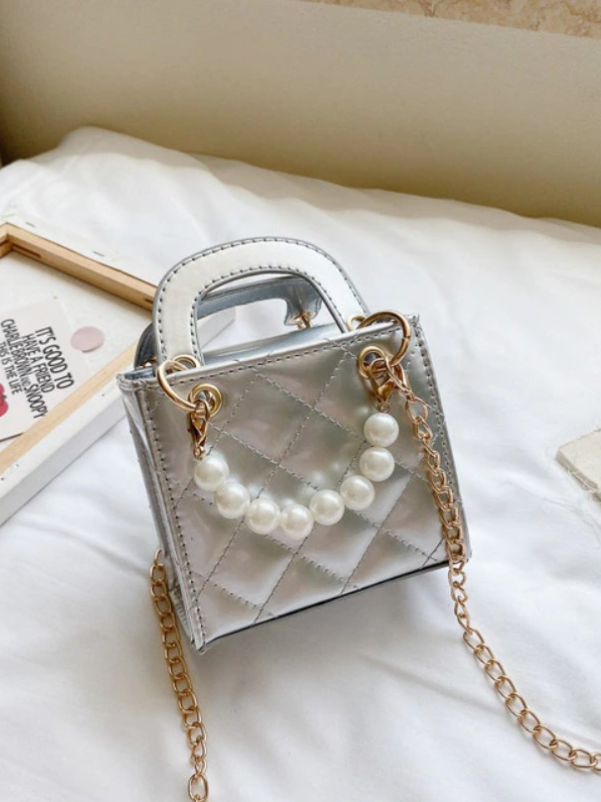 Mia Belle Girls Quilted Handbag | Girls Accessories