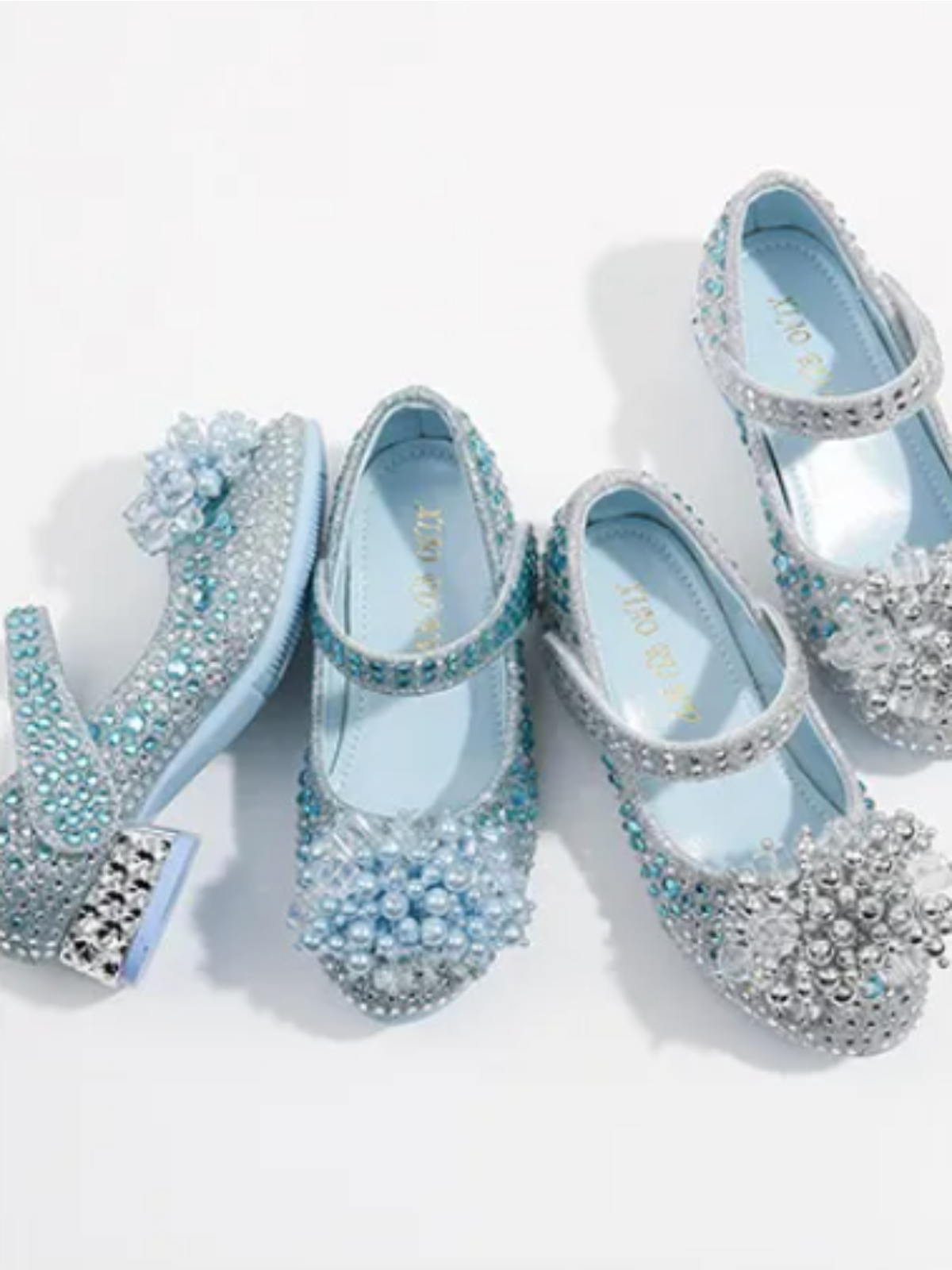 Mia Belle Girls Crystal Mary Jane Shoes | Shoes By Liv & Mia