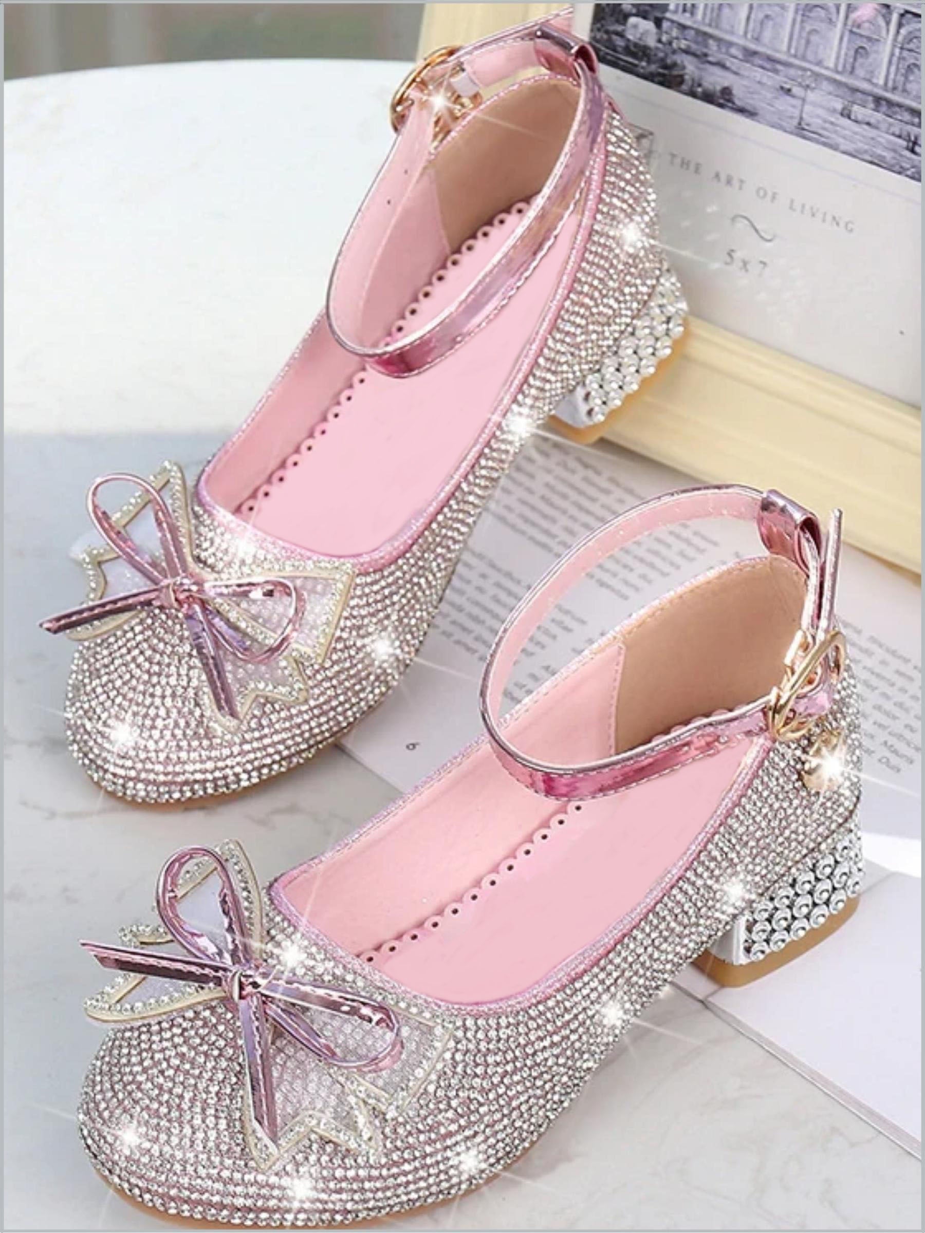 Toddler Shoes By Liv & Mia | Elsa Inspired Sparkle Princess Flats