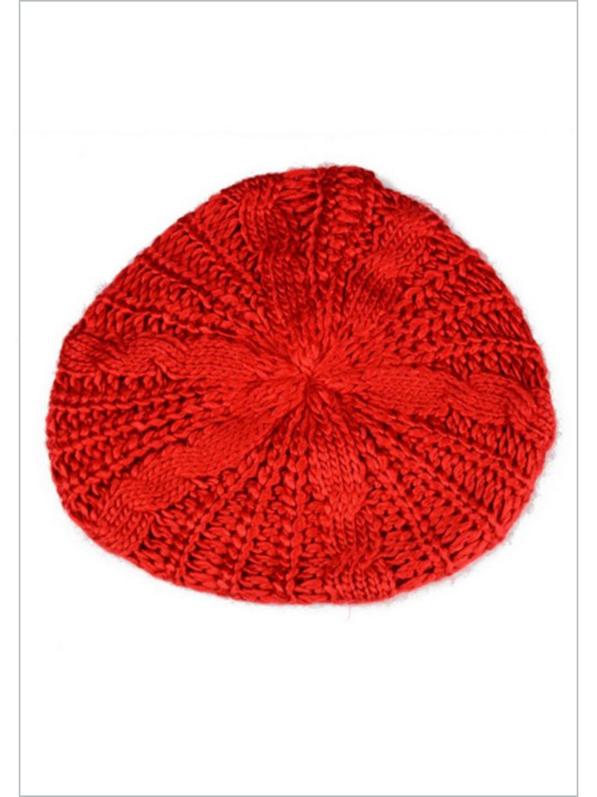 Mia Belle Girls Crochet Beret Hat | Girls Accessories