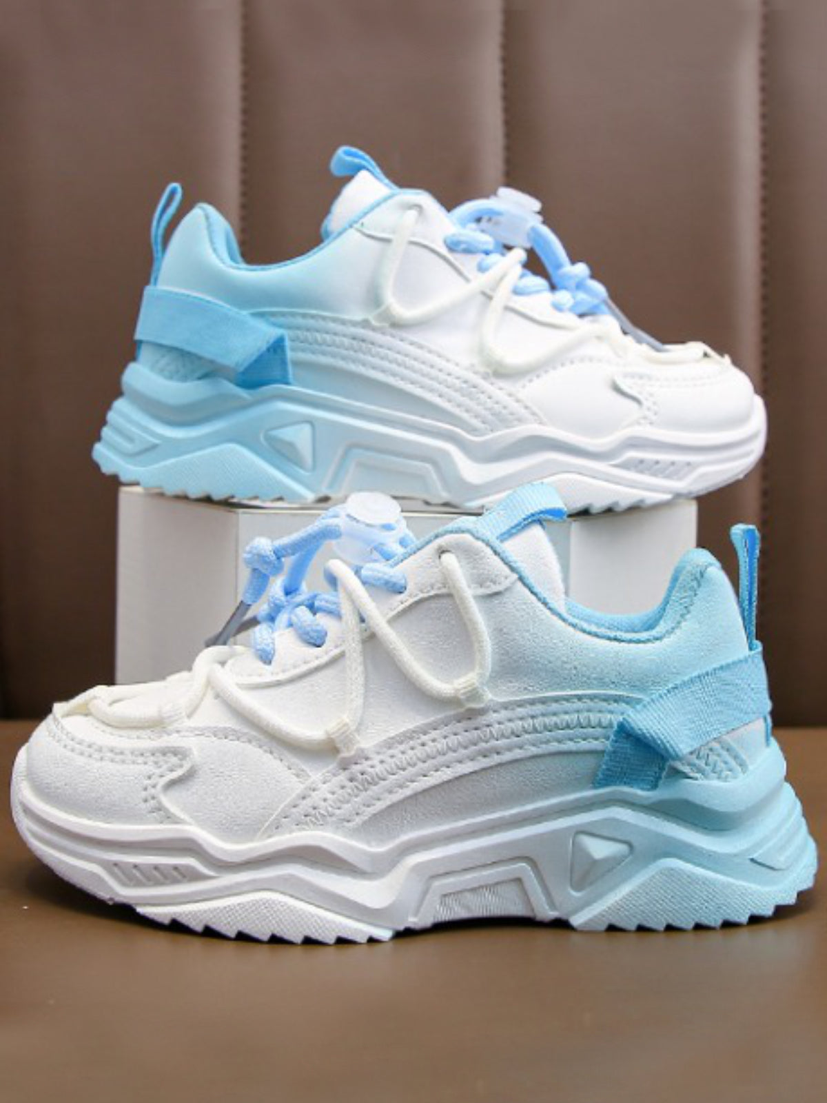 Back To School Shoes | Ombre Secure Lace Sneakers | Mia Belle Girls