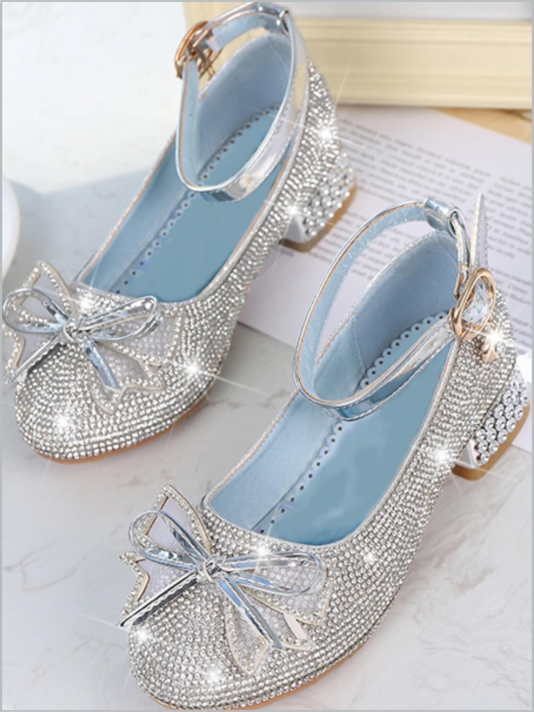 Toddler Shoes By Liv & Mia | Elsa Inspired Sparkle Princess Flats