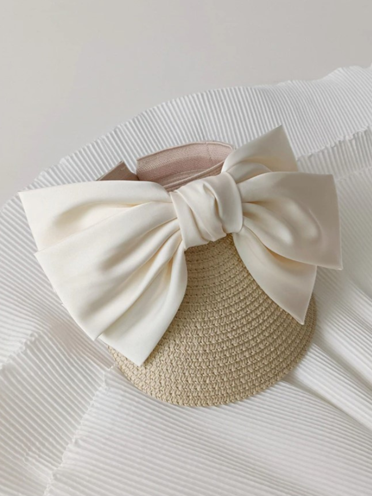 Mia Belle Girls Big Bow Sunhat | Girls Accessories