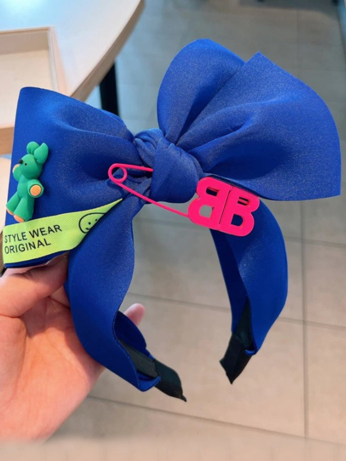 Mia Belle Girls Cartoon Bow Headband | Girls Accessories