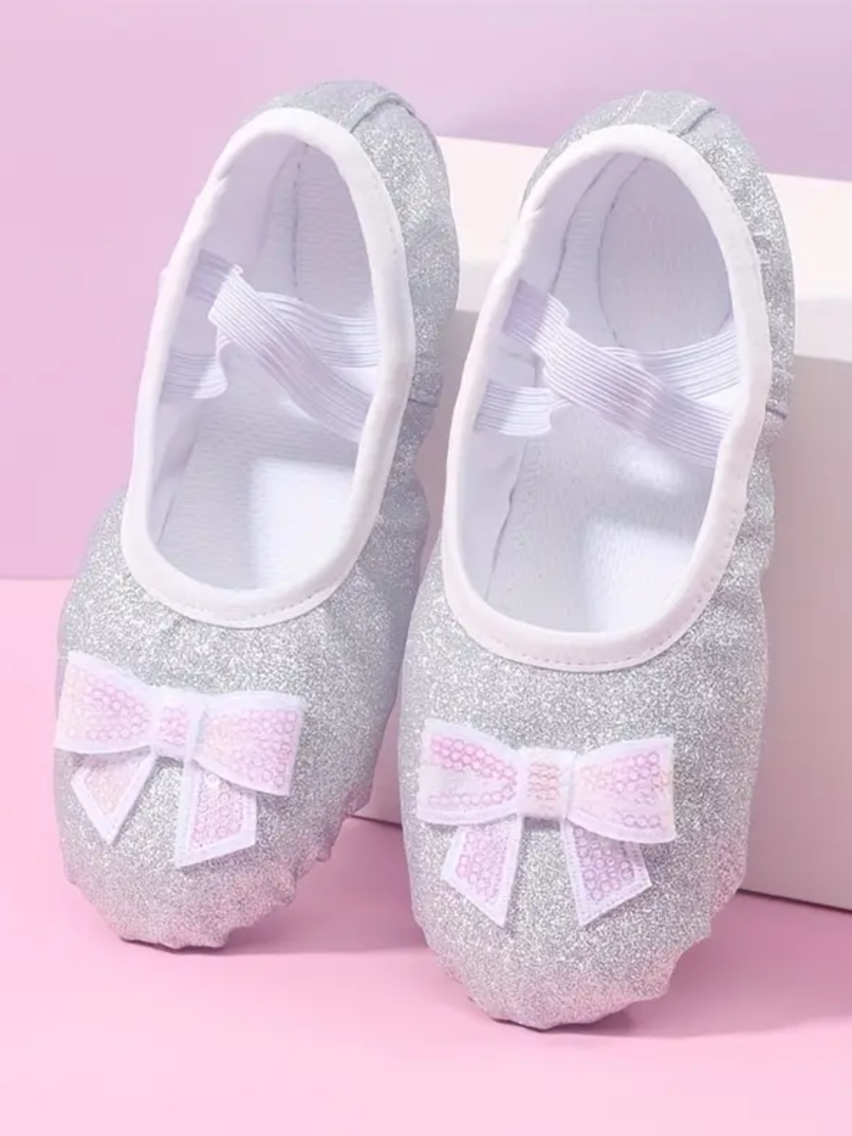 Mia Belle Girls Glitter Ballet Shoes | Shoes By Liv & Mia