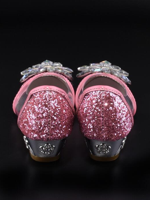 Girls Dance Like Cinderella Clear Heels