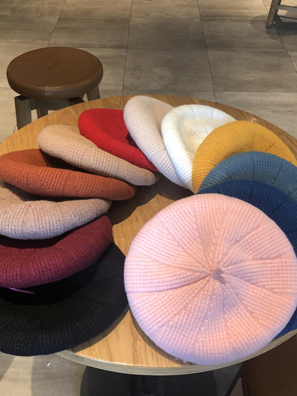 Colorful Wool Berets