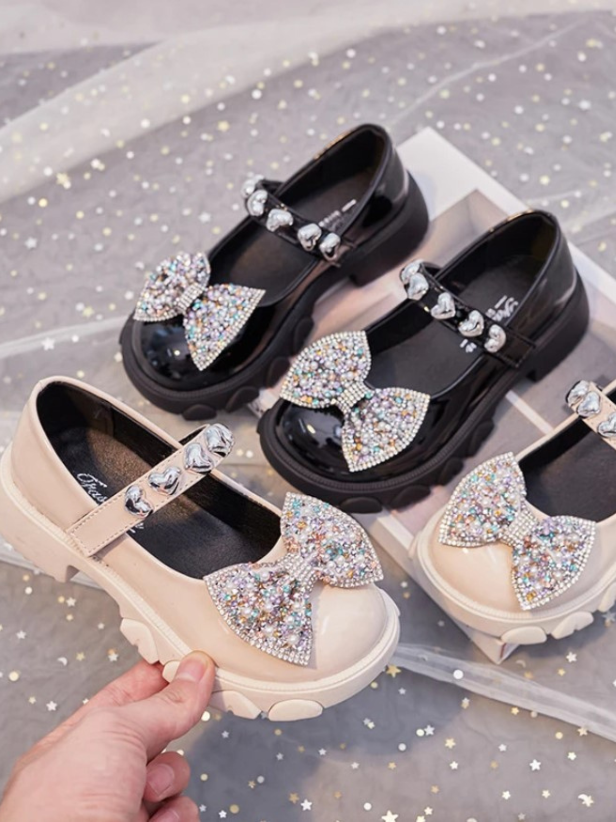 Mia Belle Girls Chunky Mary Jane Heels | Shoes By Liv & Mia