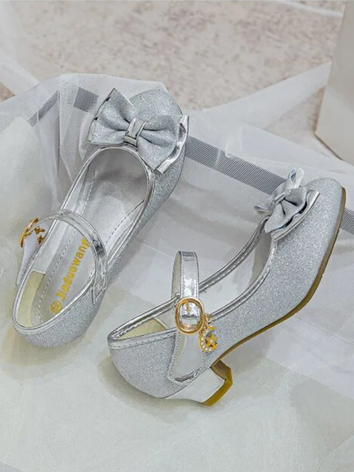 Mia Belle Girls Glitter Princess Heels | Accessories