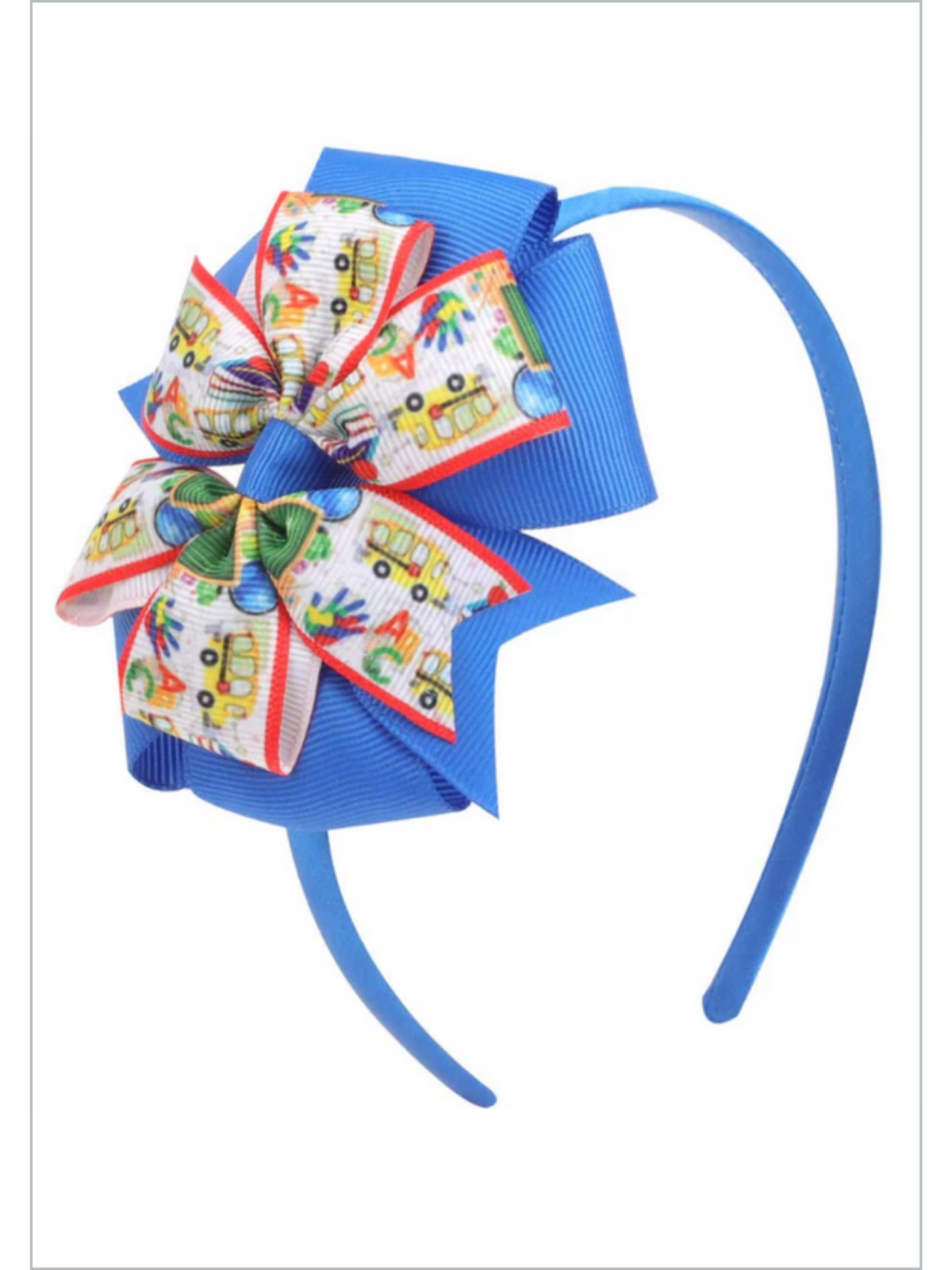 Girls School Accessories | Statement Ribbon Headband | Mia Belle Girls