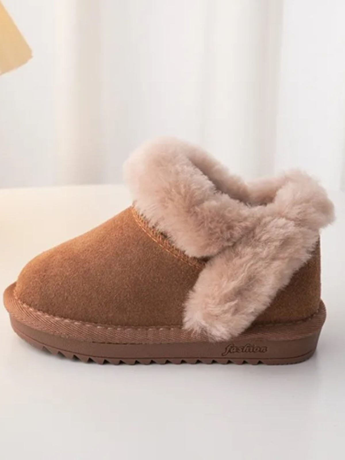 Mia Belle Girls Fur-Lined Suede Boots | Shoes By Liv & Mia