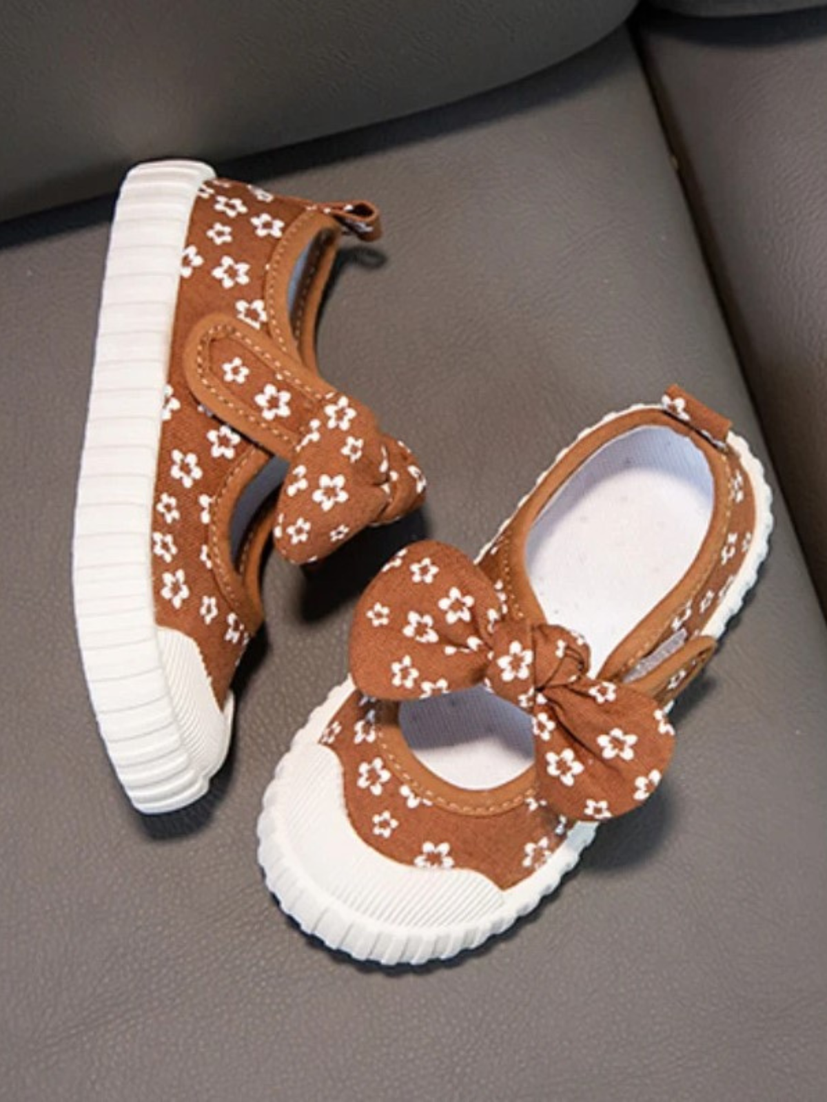 Mia Belle Girls Bowknot Sneakers | Back To School Shoes