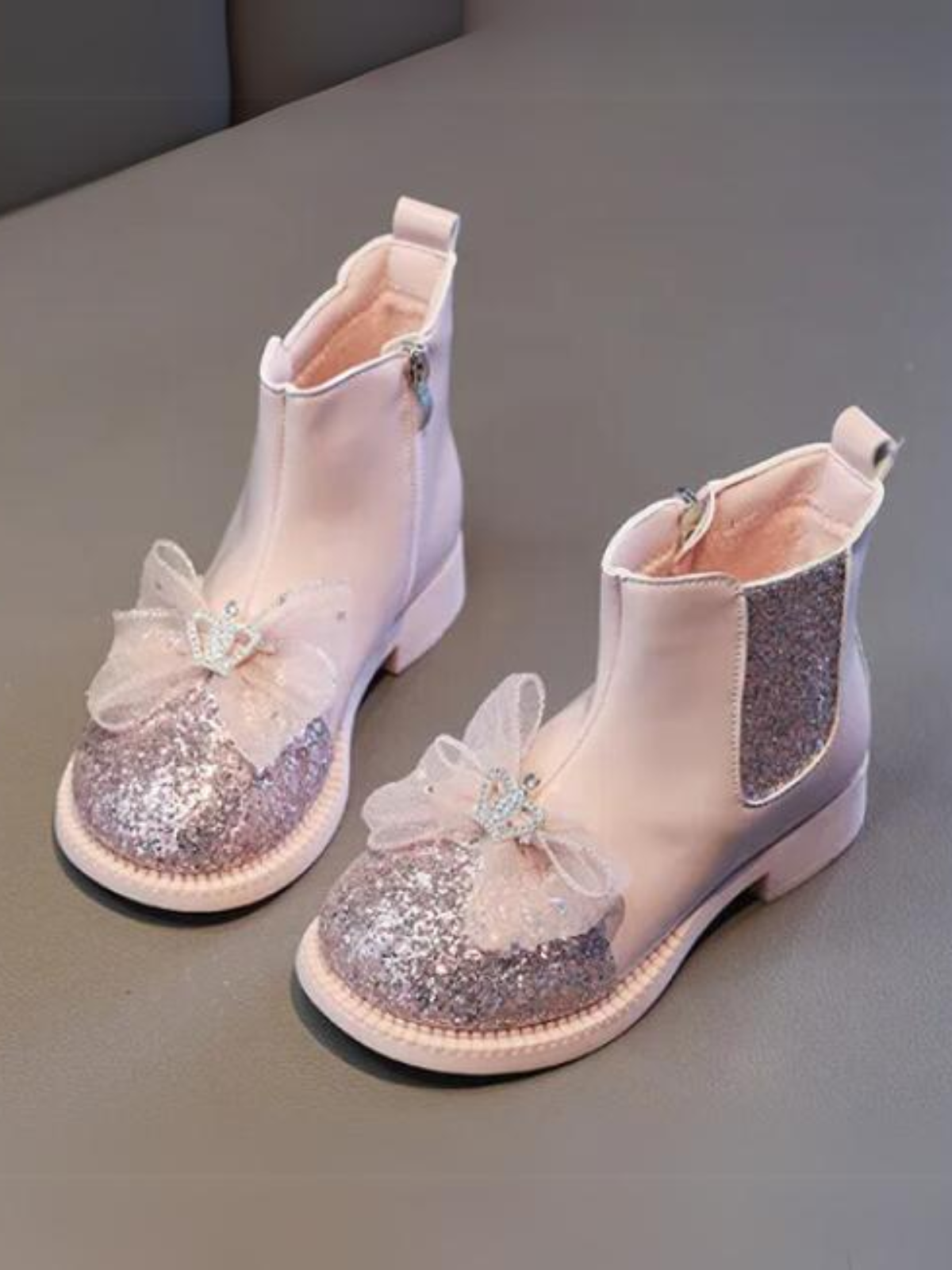 Mia Belle Girls Glitter Boots | Shoes By Liv & Mia
