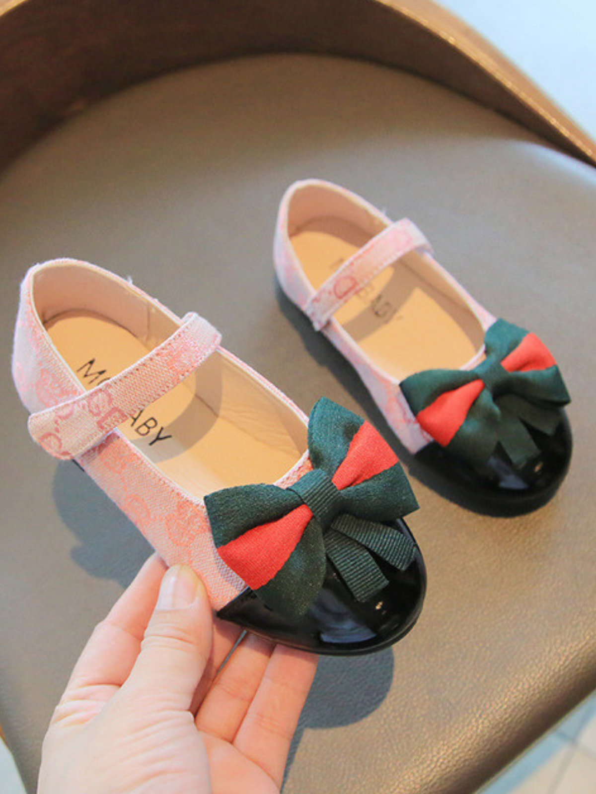 Supreme Bow Ballerina Flats | Shoes By Liv & Mia - Mia Belle Girls