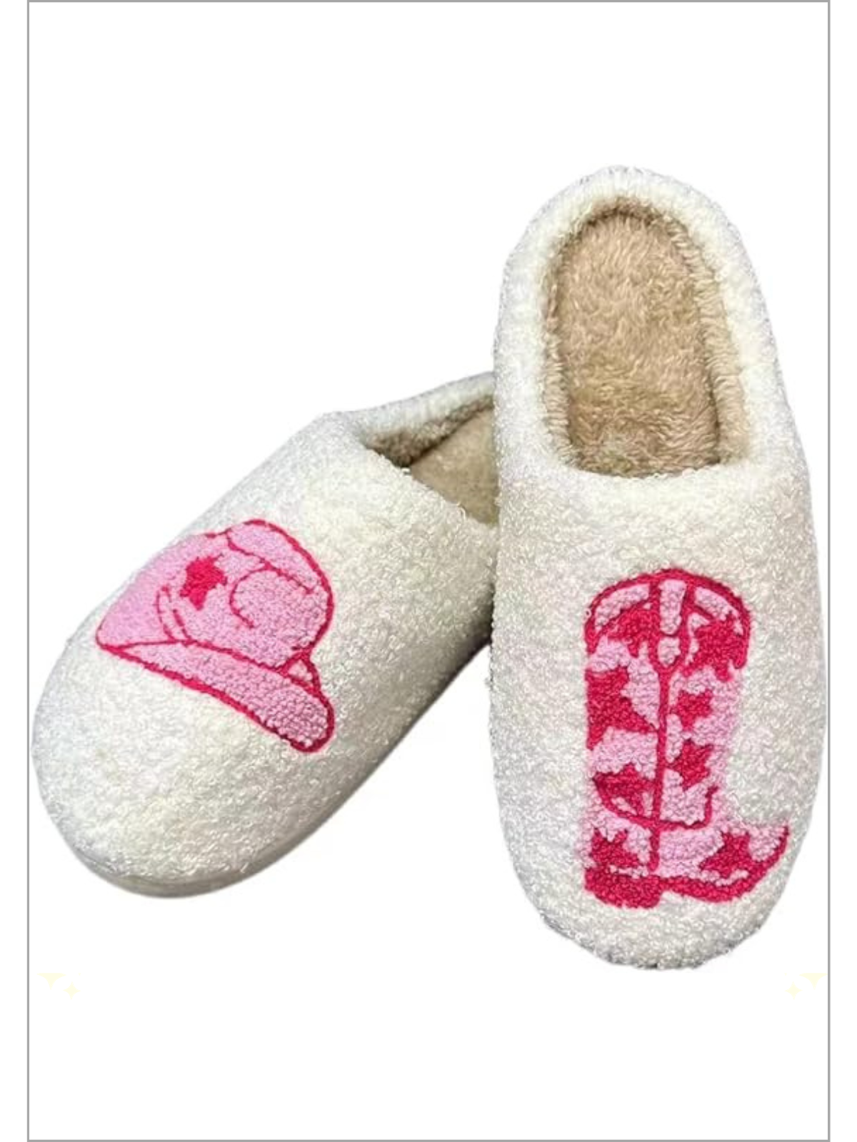 Mia Belle Girls Cowgirl Bedroom Slippers | Shoes By Liv & Mia