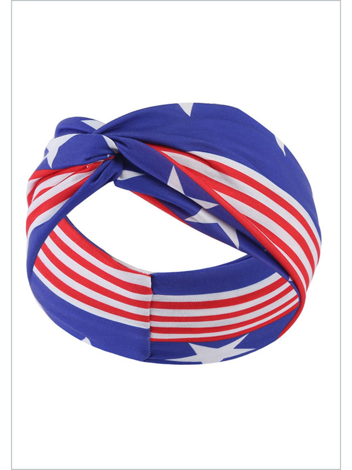 Miss Extraordinary American Flag Turban Headband