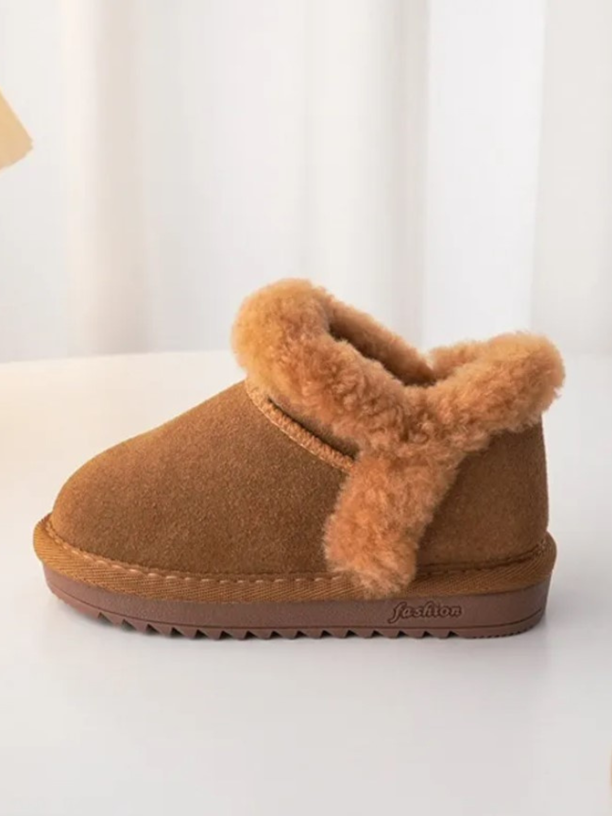 Mia Belle Girls Fur-Lined Suede Boots | Shoes By Liv & Mia