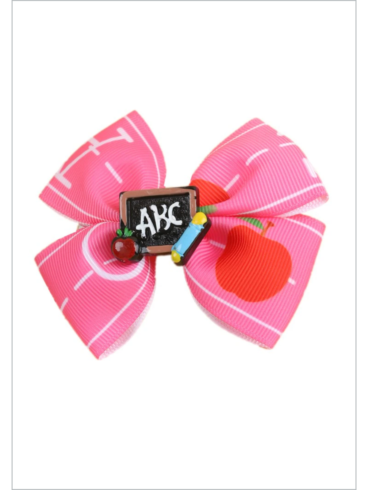 First Day of School Accessories | ABC Hair Clips | Mia Belle Girls