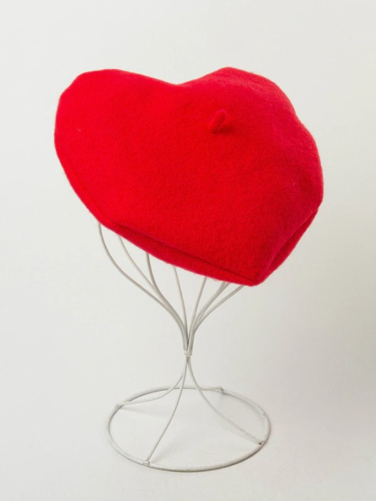 Mia Belle Girls Heart-Shaped Wool Beret | Girls Accessories