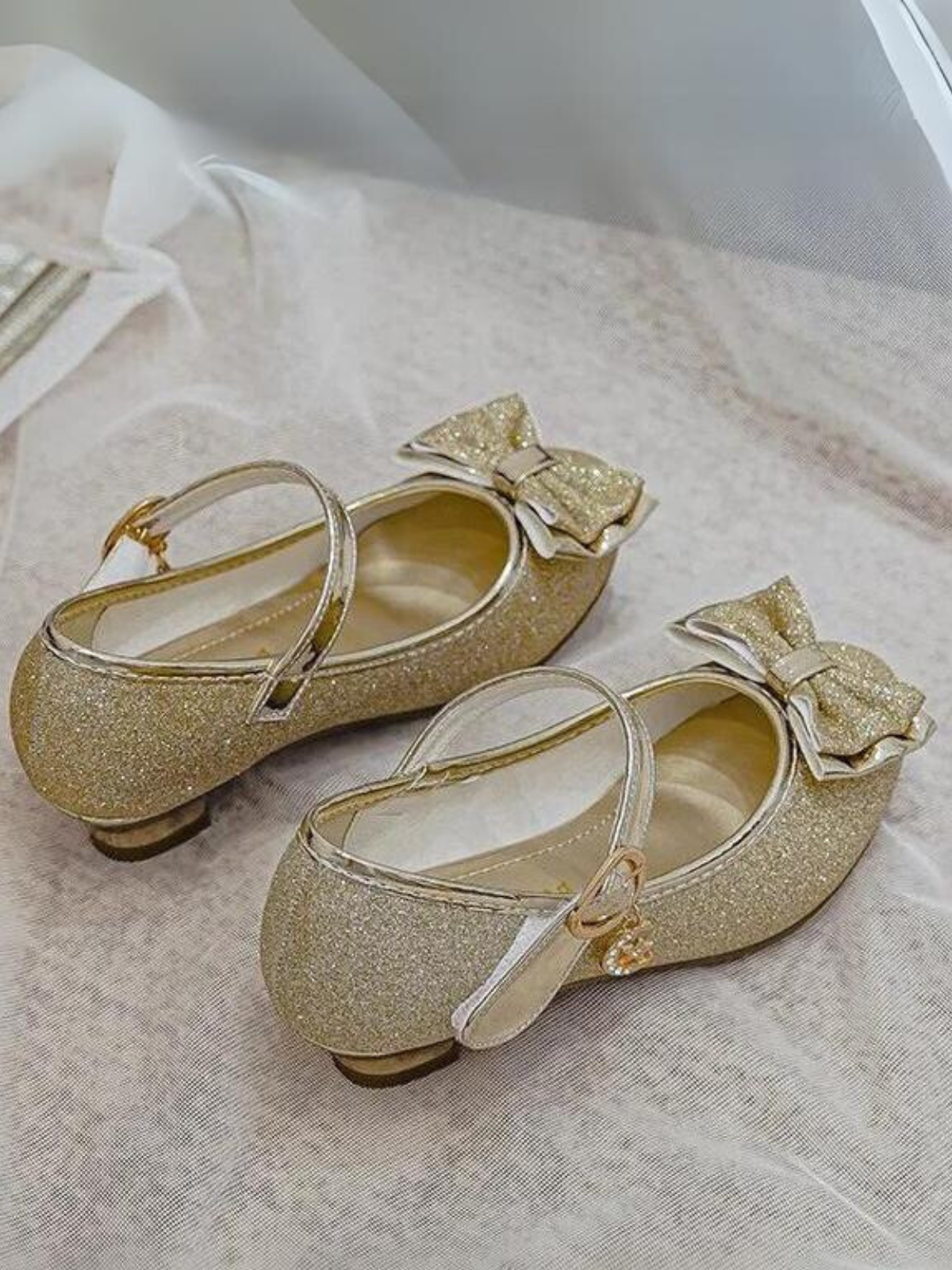 Mia Belle Girls Glitter Princess Heels | Accessories
