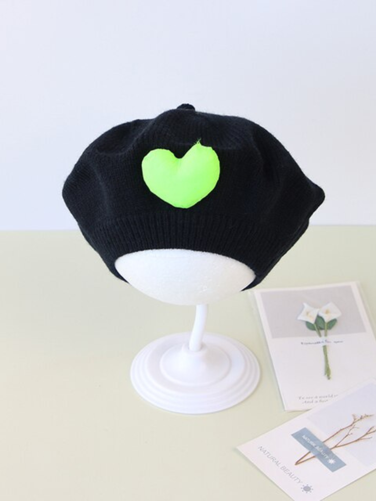 Mia Belle Girls Knitted Beret Hat | Girls Accessories