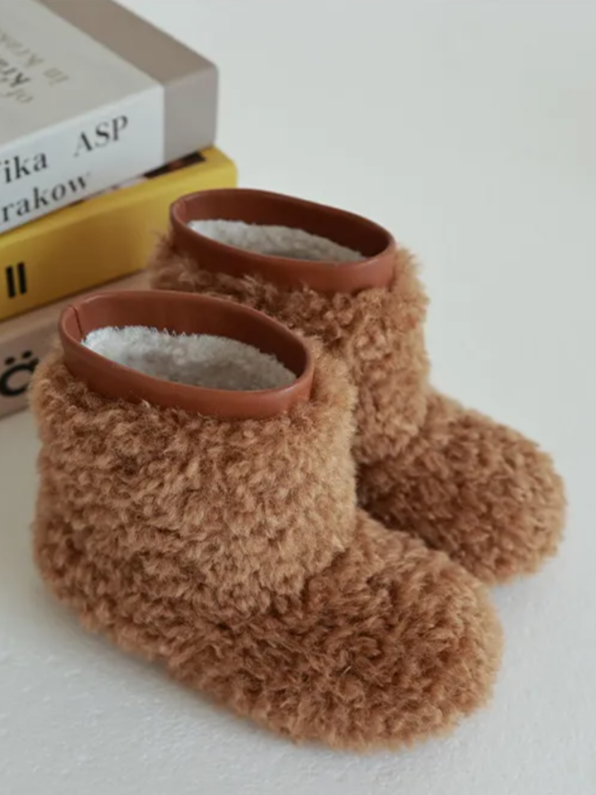 Mia Belle Girls Wooly Winter Boots | Shoes By Liv & Mia