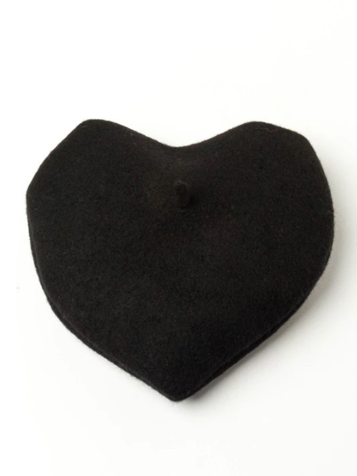 Mia Belle Girls Heart-Shaped Wool Beret | Girls Accessories
