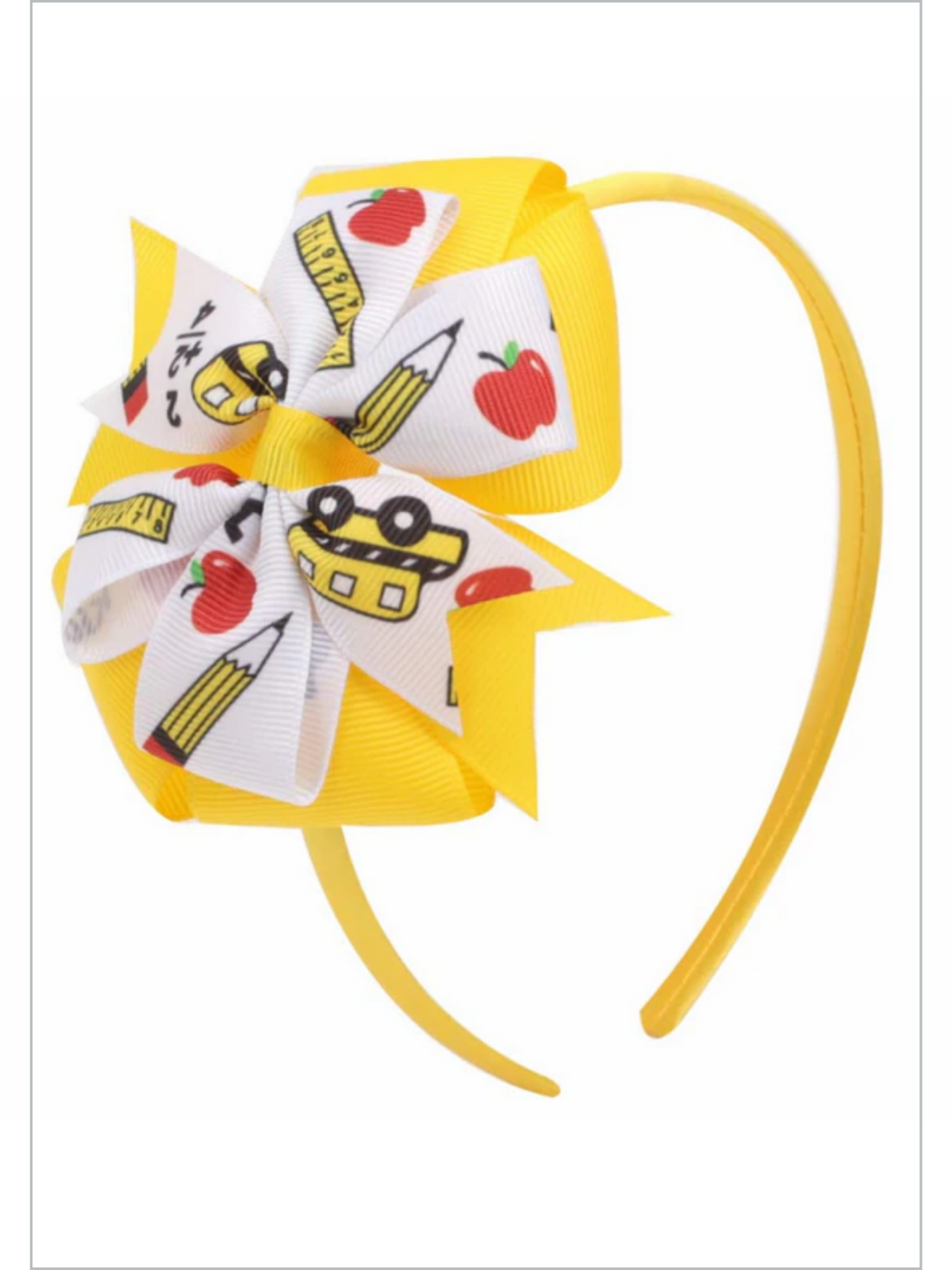Girls School Accessories | Statement Ribbon Headband | Mia Belle Girls