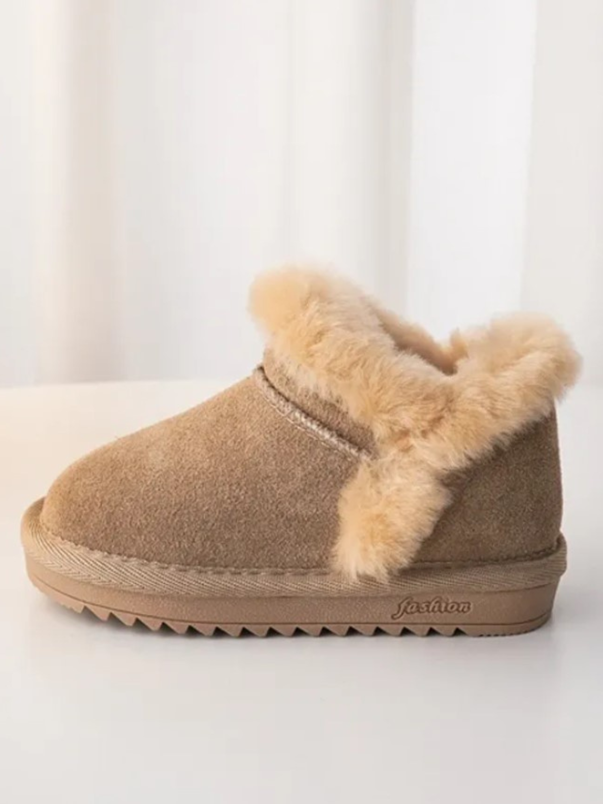Mia Belle Girls Fur-Lined Suede Boots | Shoes By Liv & Mia