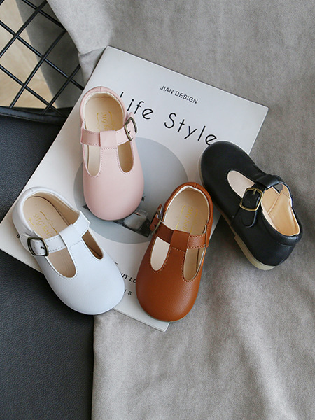 Shoes By Liv & Mia | Schoolgirl T Strap Buckle Flats