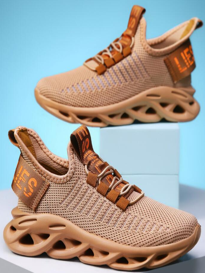 Girls Running in the Wind Sneakers