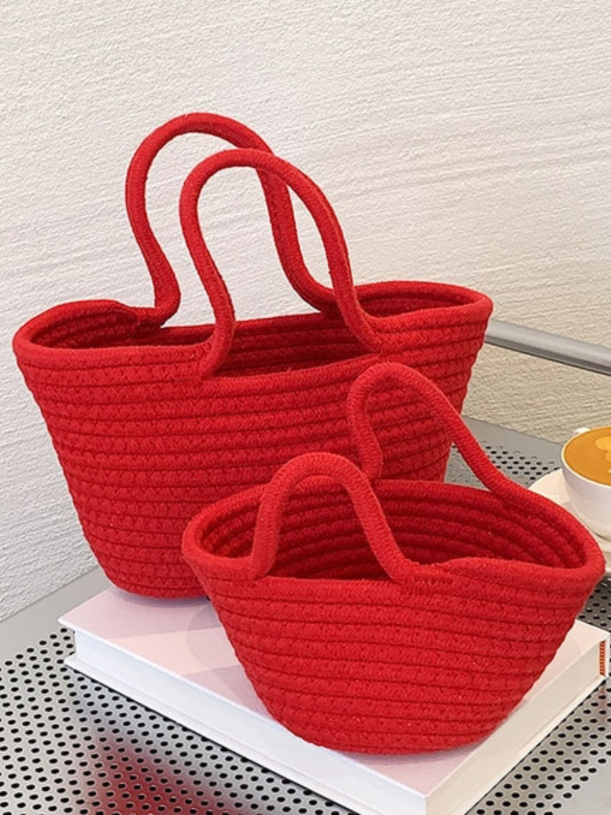 Sunshiney Days Woven Straw Tote