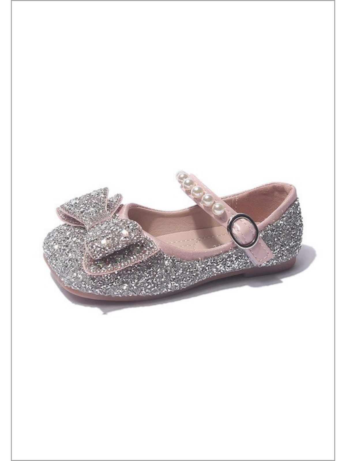 Watch Me Sparkle Bow Mary Jane Shoes