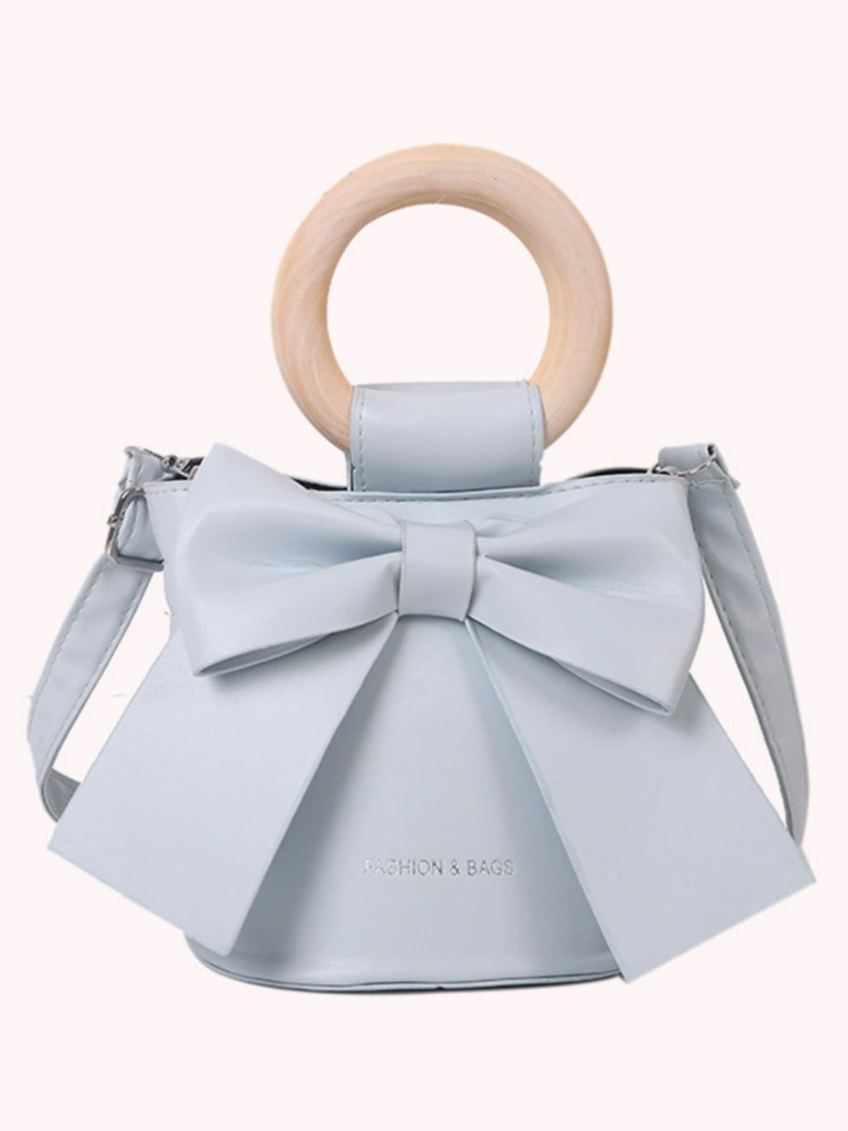 Mia Belle Girls Circle Handle Bucket Bag | Girls Accessories