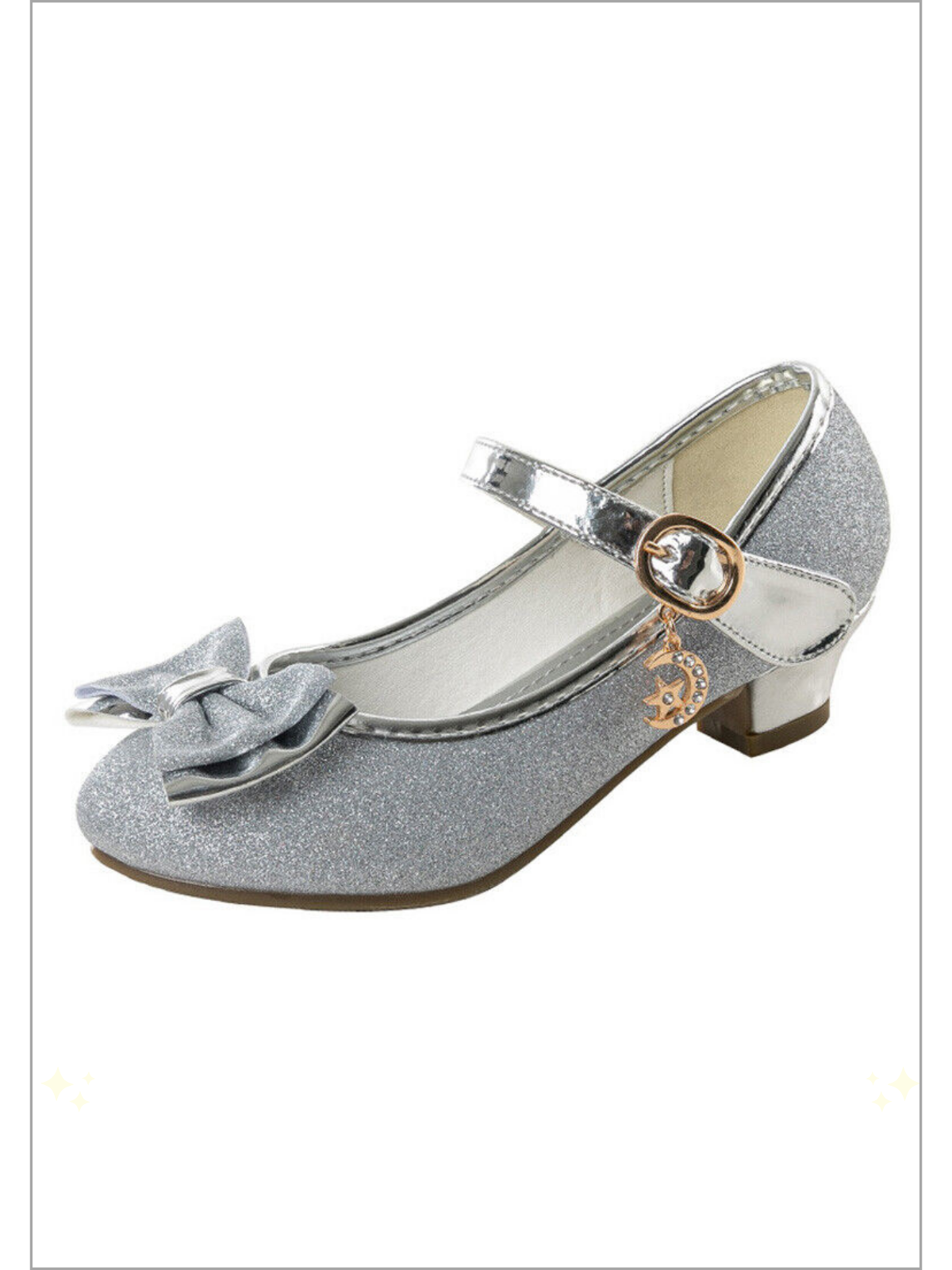 Mia Belle Girls Glitter Princess Heels | Accessories